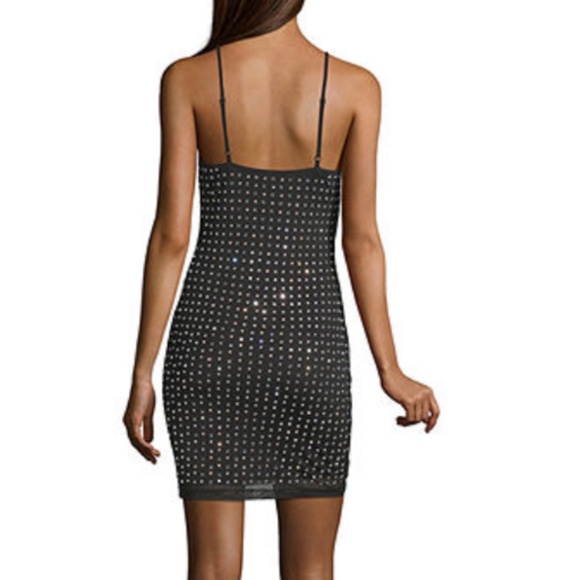 B. Smart Sleeveless Applique Bodycon-Juniors - Picture 2 of 2